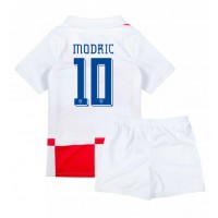 Kroatien Luka Modric #10 Hemmatröja Barn EM 2024 Kortärmad (+ Korta byxor)